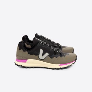 FITZ ROY TREK-SHELL BLACK OXFORD GREY KAKI