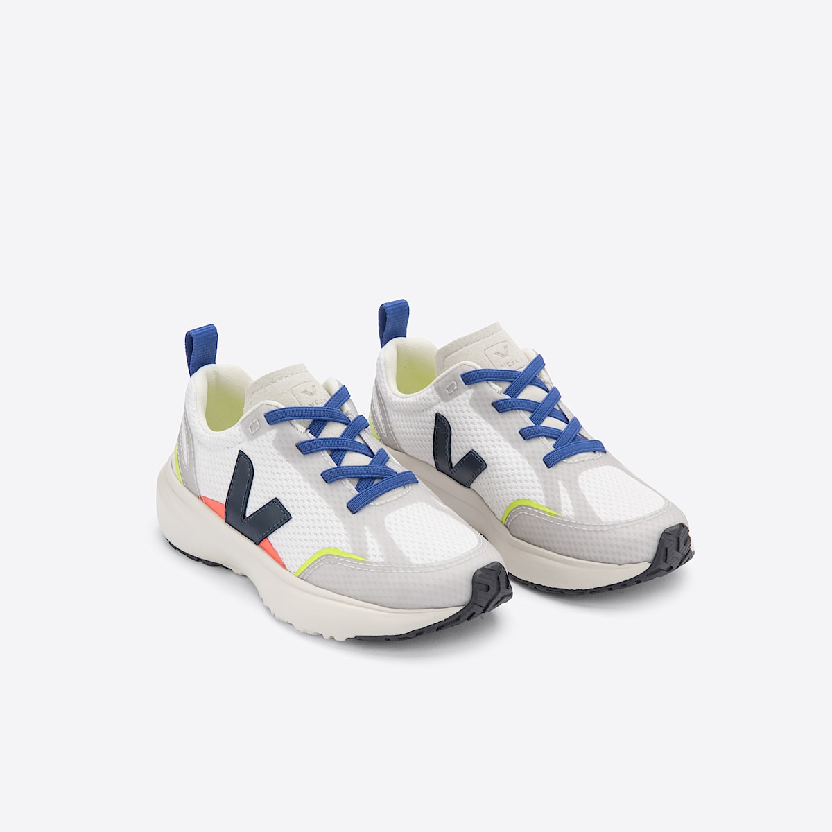 CANARY ELASTIC LACES ALVEOMESH STEEL WHITE - Image 2