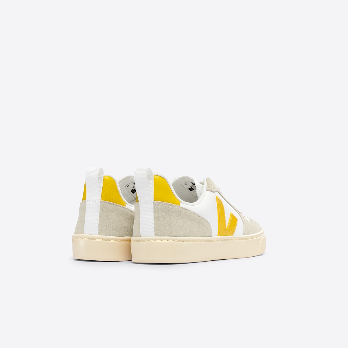 V-10 LEATHER WHITE OURO ALMOND - Image 3