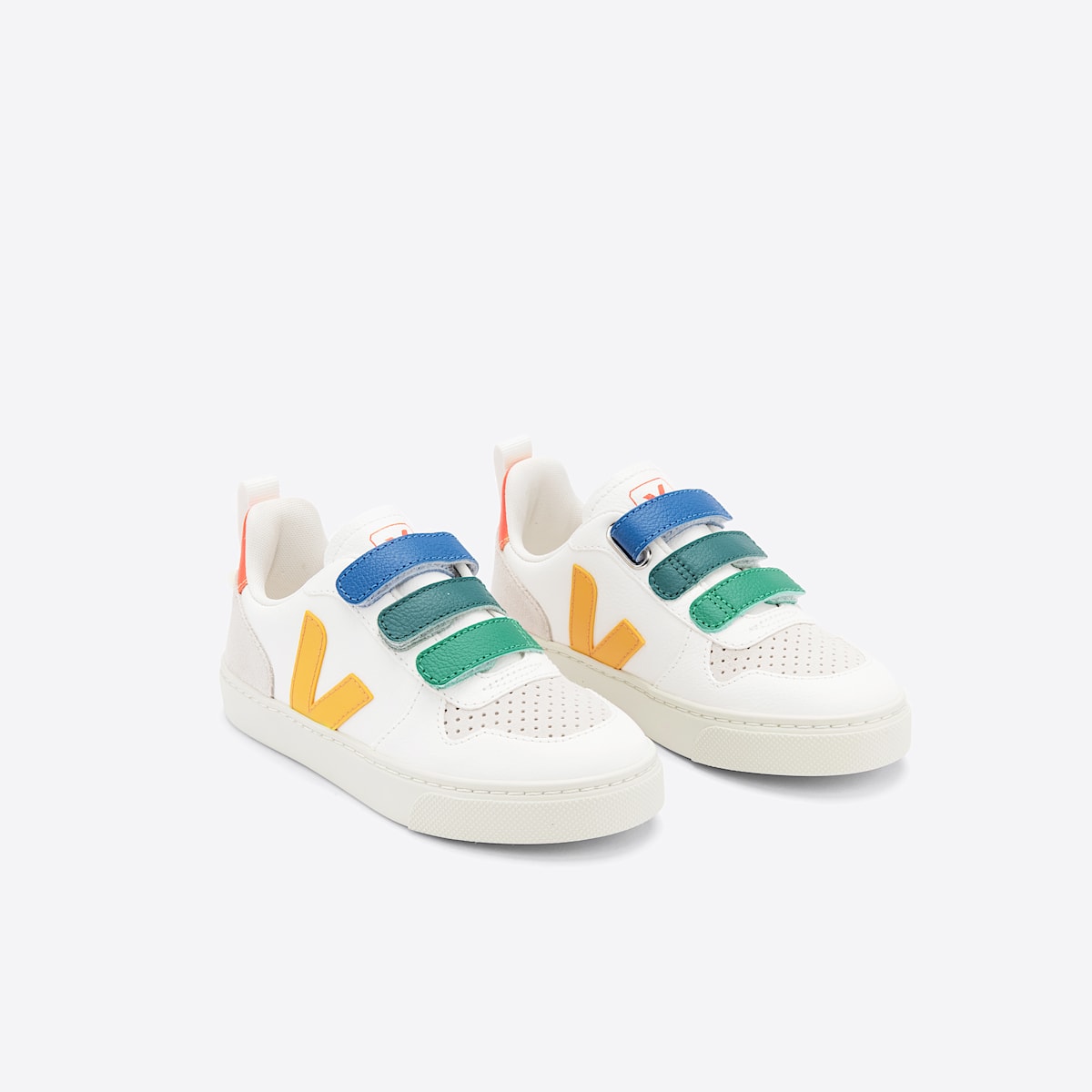 V-10 LEATHER MULTICO WHITE OURO - Image 3