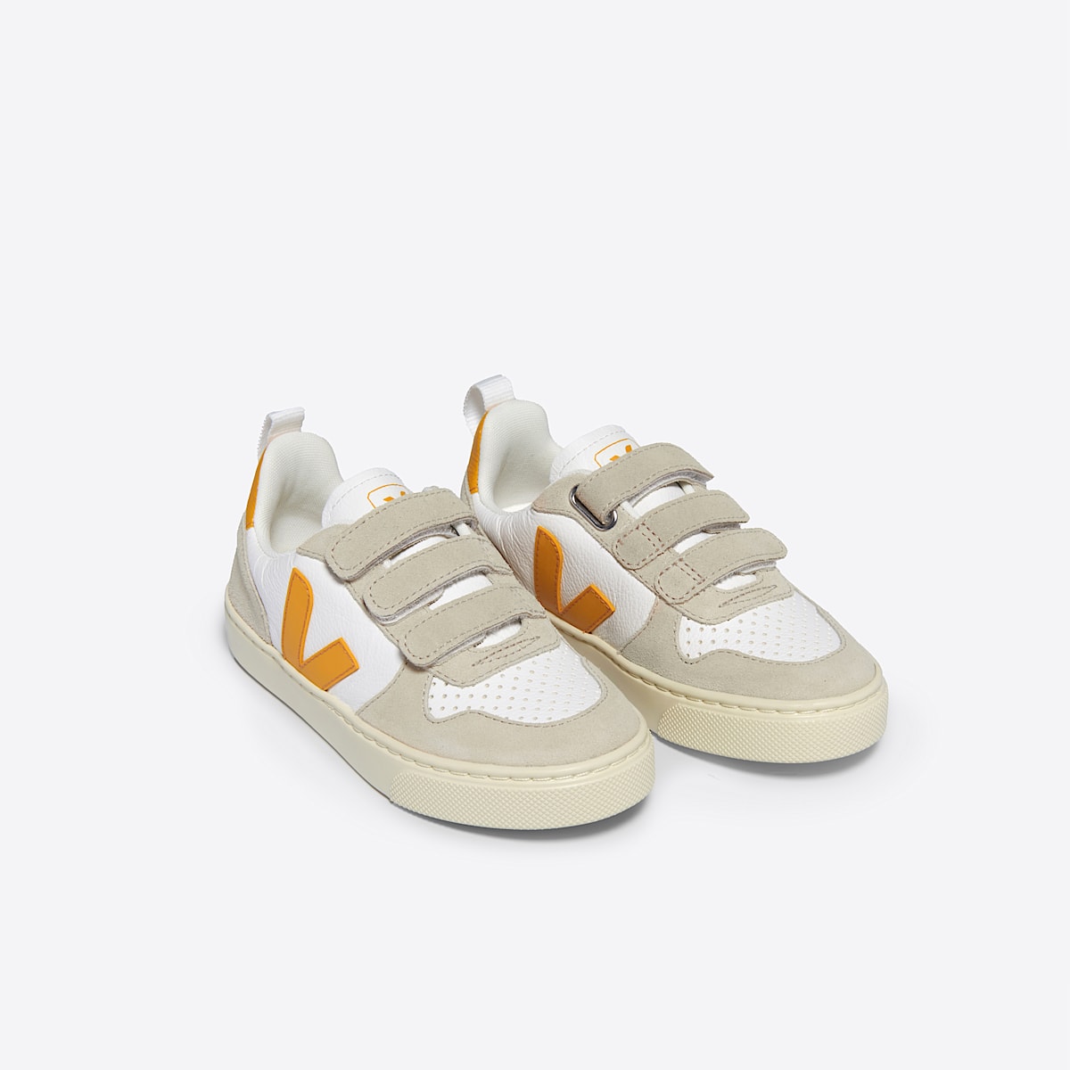 V-10 LEATHER WHITE OURO - Image 2