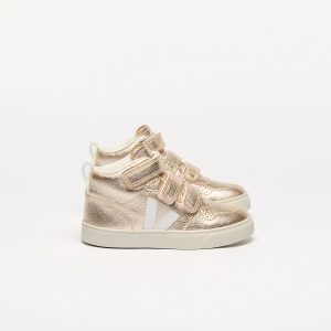 V-10 MID LEATHER PLATINE WHTE