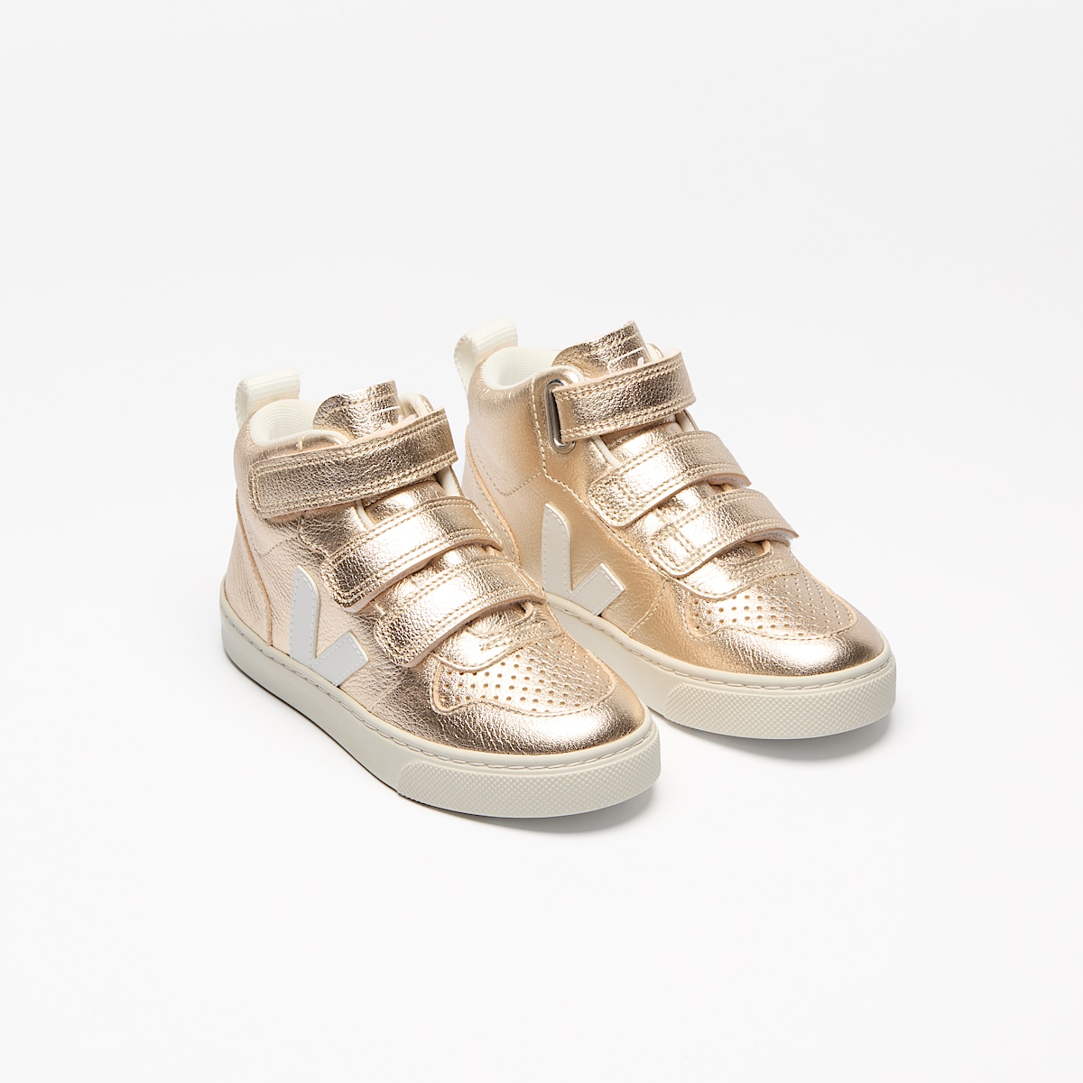 V-10 MID LEATHER PLATINE WHTE - Image 2