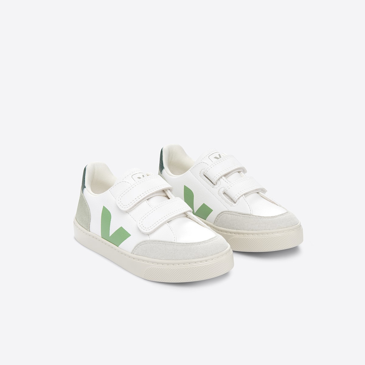 V-12 LEATHER WHITE MULTICO CLAY - Image 2
