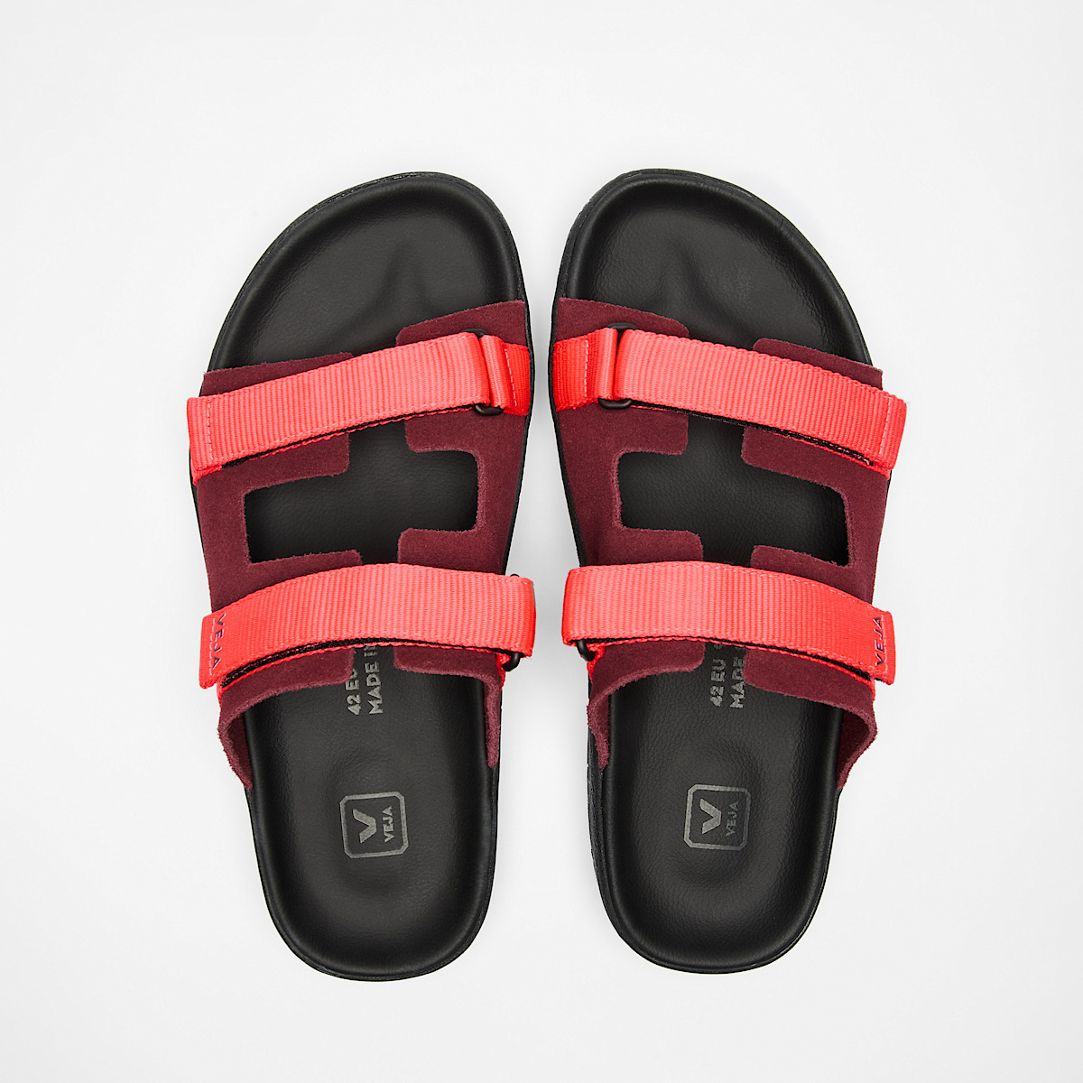 ARPOADOR SUEDE AMARANTE ROSE FLUO BLACK - Image 2