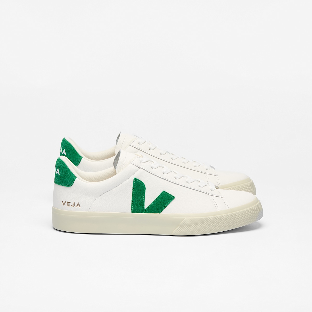 CAMPO LEATHER WHITE EMERAUDE