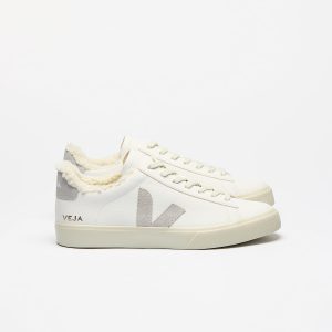 CAMPO FURED LEATHER WHITE LIGHT GREY