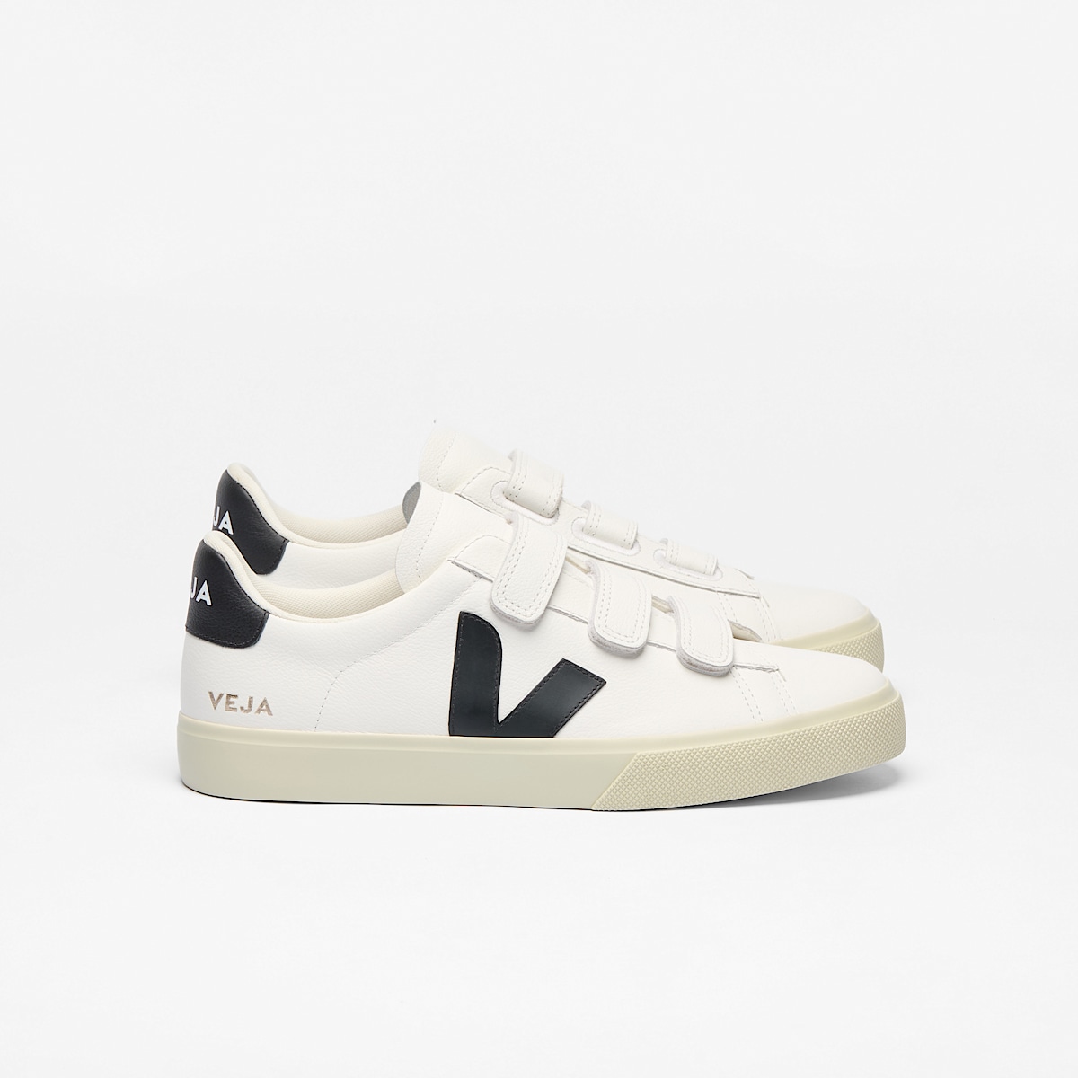 RECIFE LEATHER WHITE BLACK