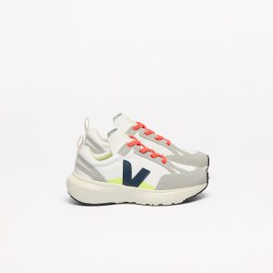 CANARY ELASTIC LACES LEATHER WHITE NAUTICO