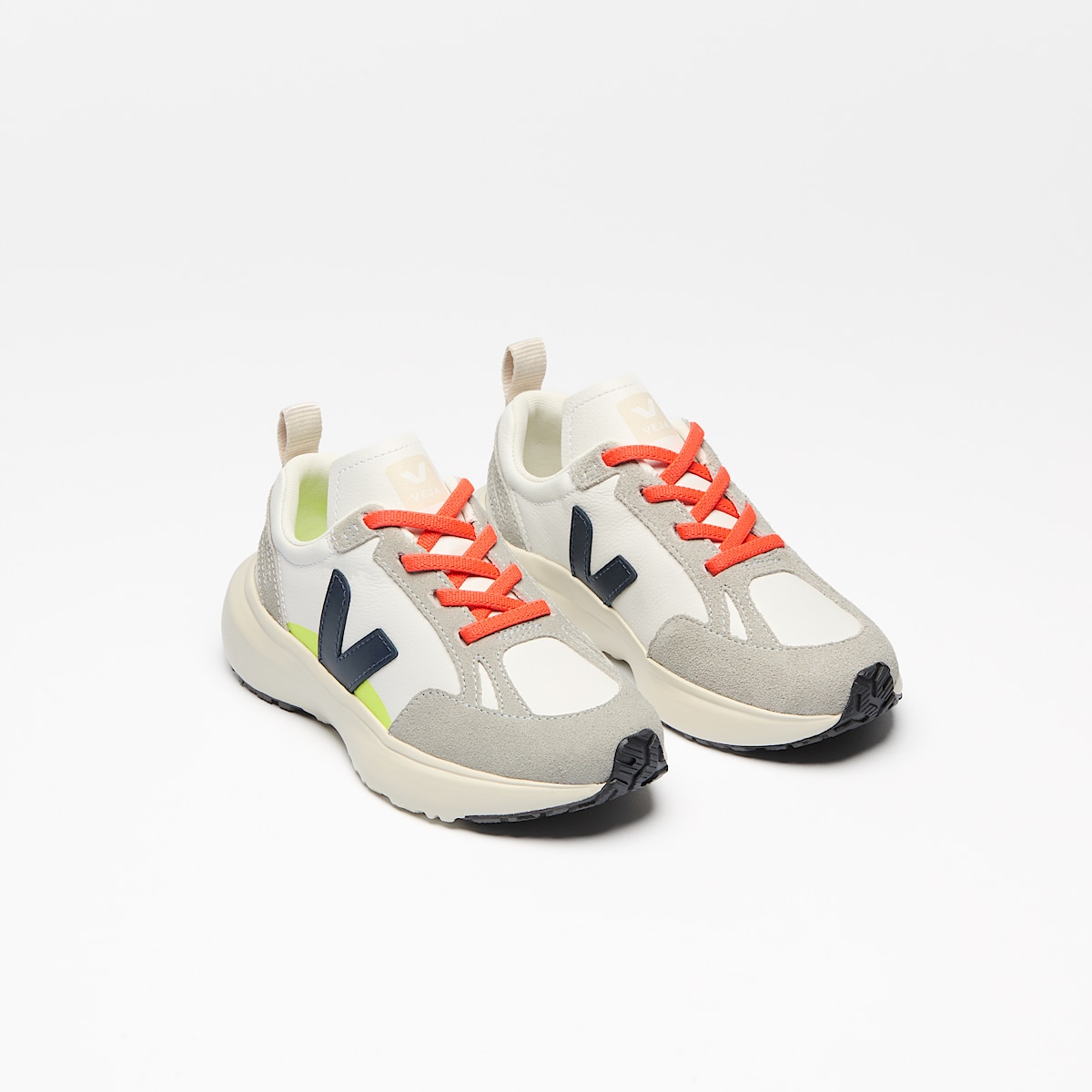 CANARY ELASTIC LACES LEATHER WHITE NAUTICO - Image 2