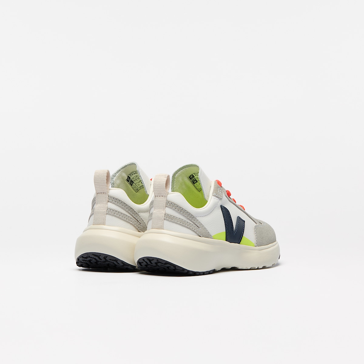 CANARY ELASTIC LACES LEATHER WHITE NAUTICO - Image 3