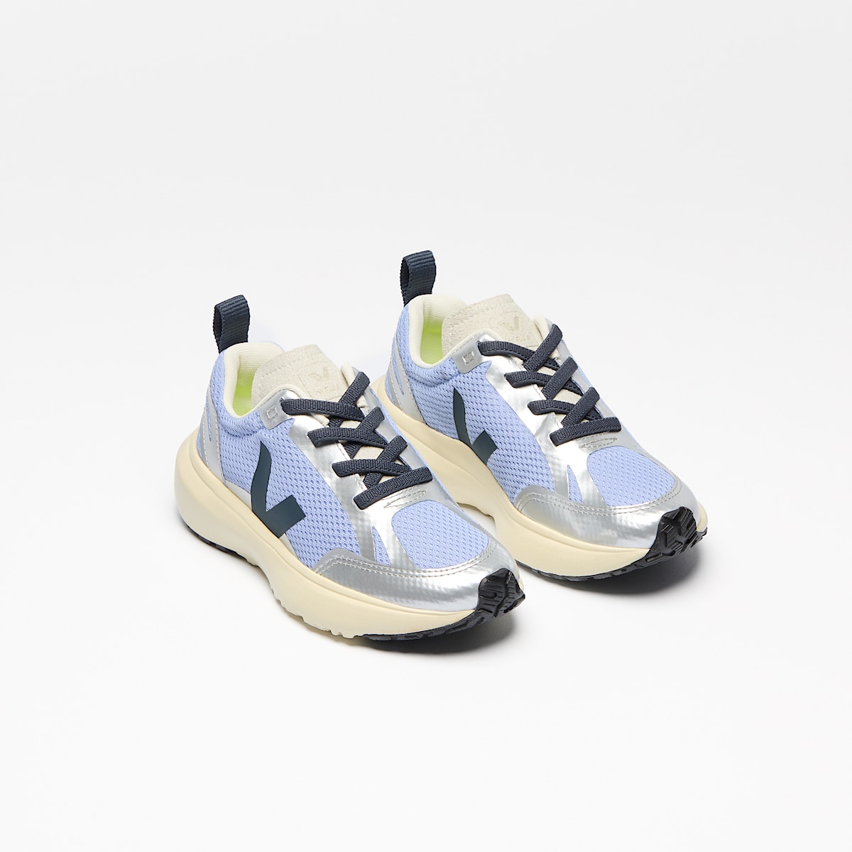 CANARY ELASTIC LACES ALVEOMESH OLYMPE NAUTICO SILVER - Image 2