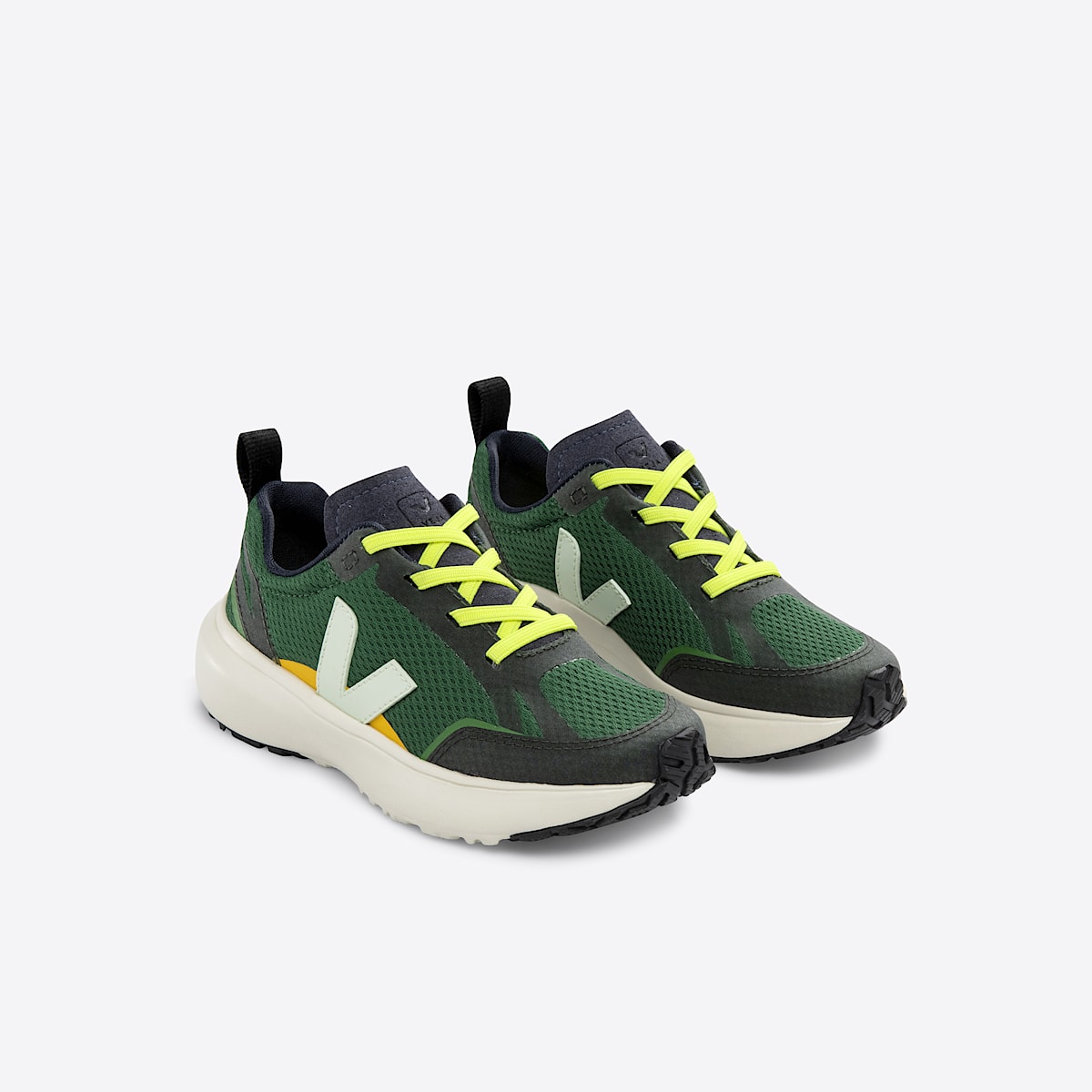 CANARY ELASTIC LACES ALVEOMESH POKER JADE - Image 2