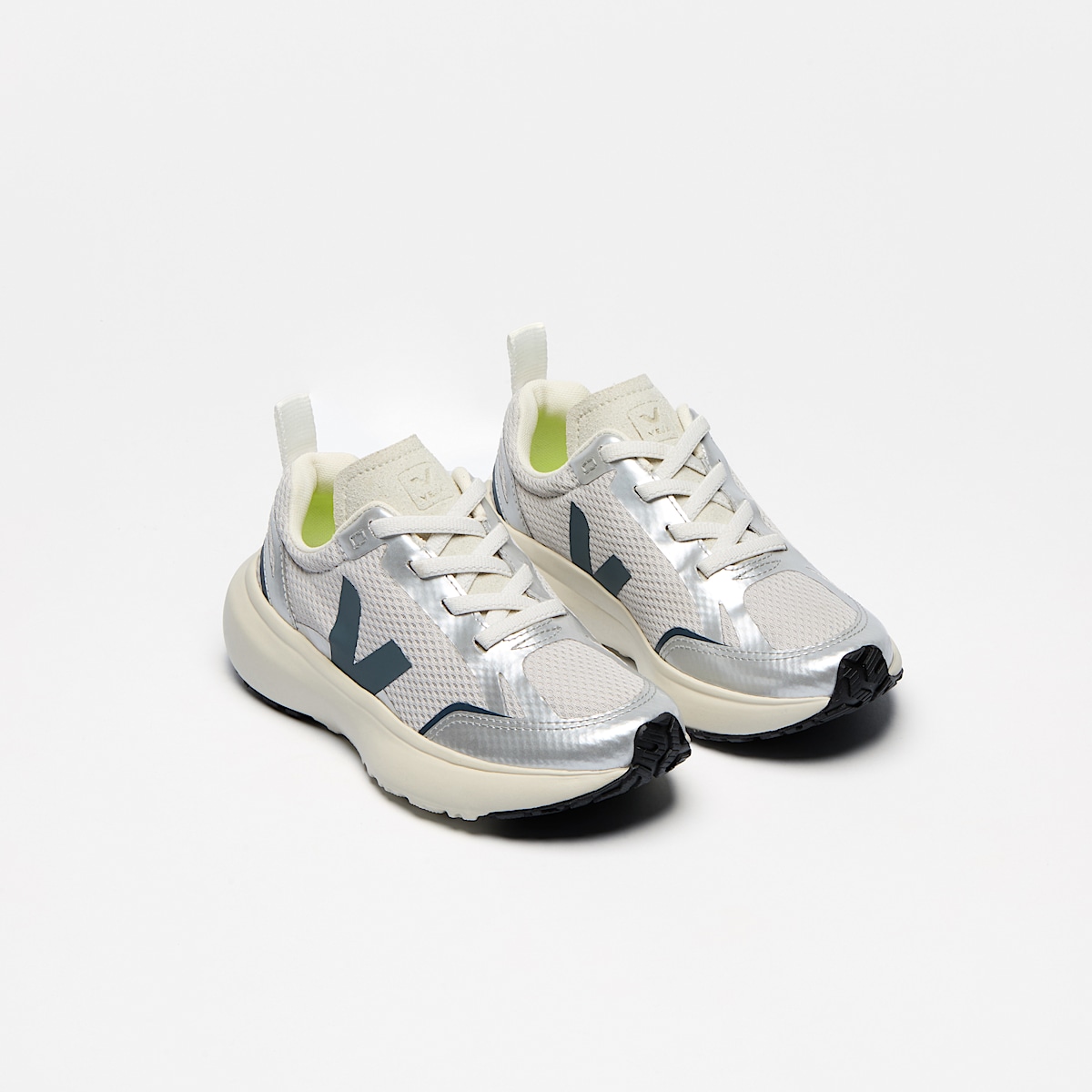 CANARY ELASTIC LACES ALVEOMESH GREY CALIFORNIA - Image 2