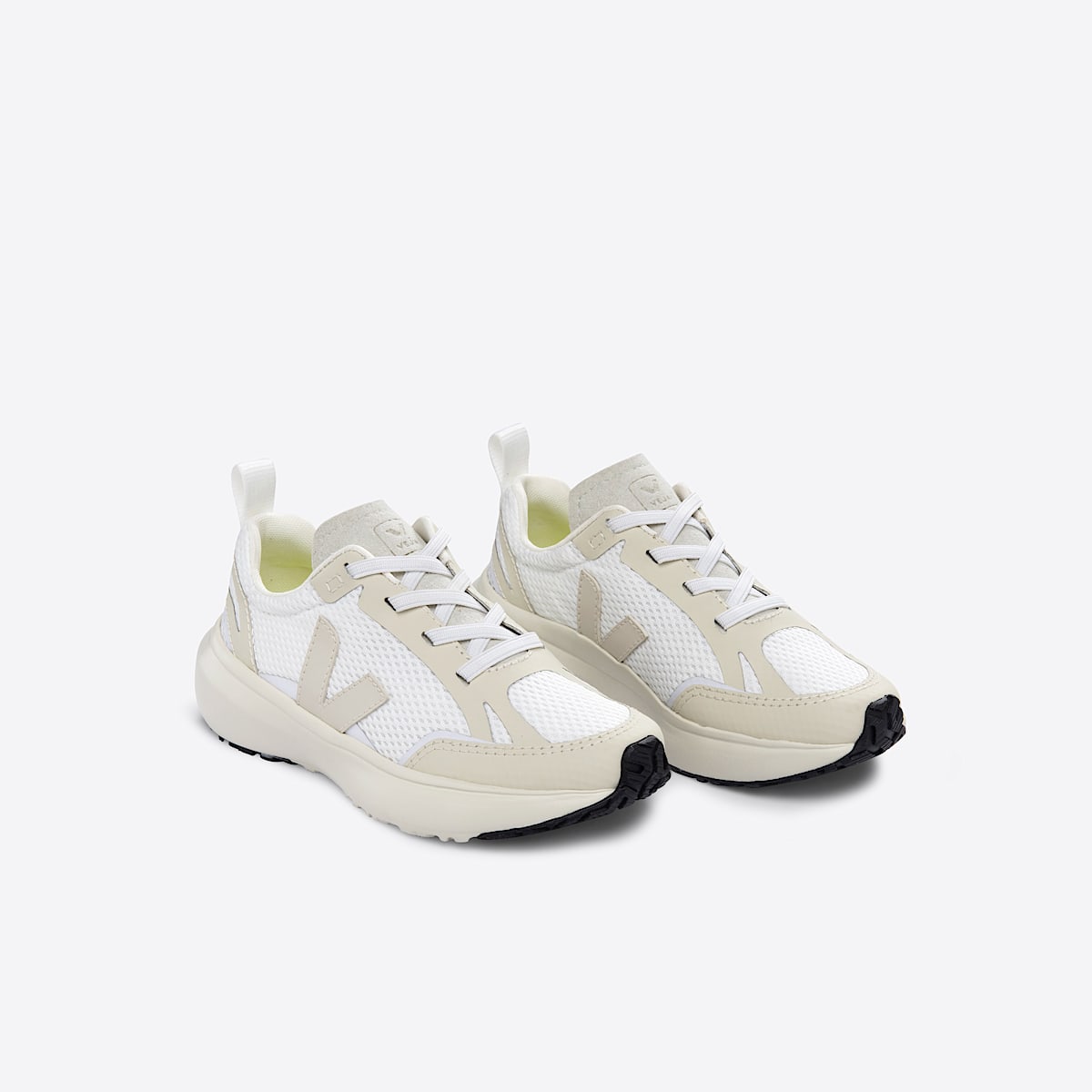 CANARY ELASTIC LACES ALVEOMESH WHITE PIERRE - Image 2