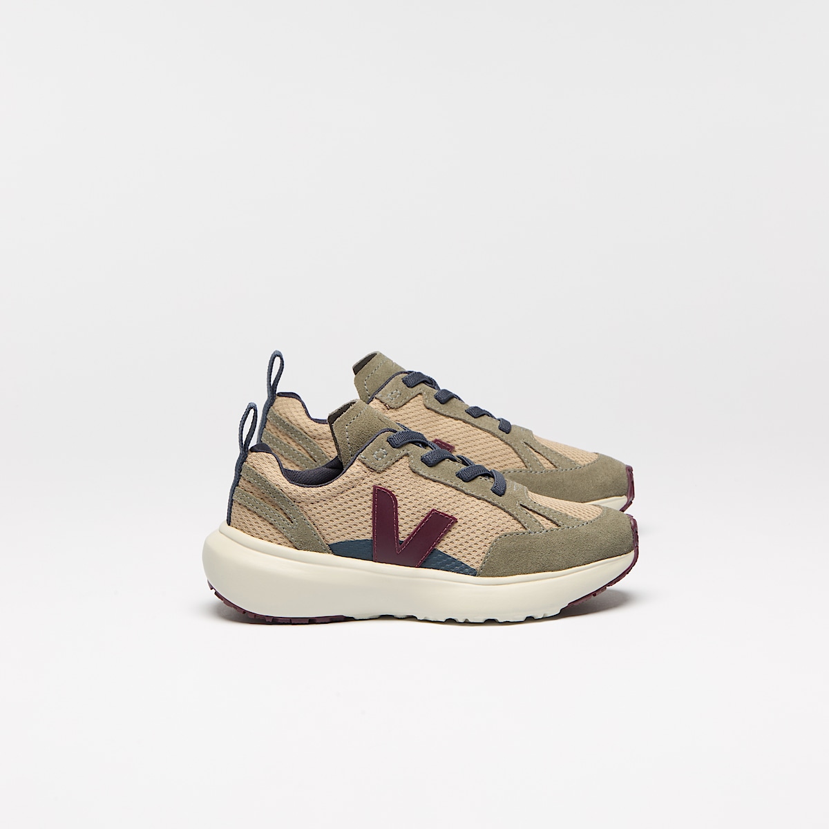 CANARY ELASTIC LACES ALVEOMESH VEJA X BONPOINT SAHARA