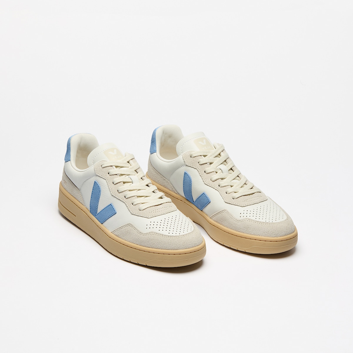 V-90 LEATHER WHITE AQUA NATURAL - Image 2
