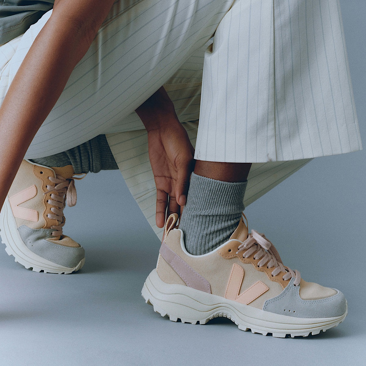 VENTURI SUEDE ALMOND PEACH MULTICO - Image 4